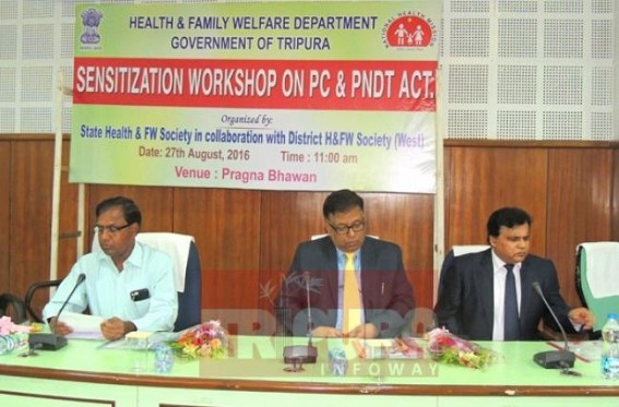 Workshop on Pre-conception and prenatal Diagnostic Technique Act held at Pragna Bhawan